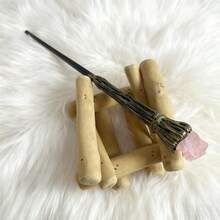 1 水晶魔杖 法杖魔法棒，适合魔术爱好者，角色扮演和派对表演的道具，圣诞节装饰礼物，家居装饰和服装配饰，工艺用品