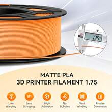 1kg/2.2lbs 1.75mm PLA+ High Toughness Max Bone White PLA Filament, 3D Printing Consumables, Stronger And More Durable Pro Plus+ Filament, Ivory White Bone Color