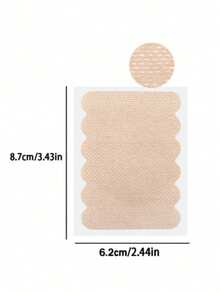 5/10/20/30/40/50片装腋下吸汗贴，隐形透气吸汗贴，运动吸汗贴，高效透气，隐形吸汗，轻薄吸汗，舒适无异味，使用方便，男女皆宜，适合炎热夏季旅行、运动、户外活动等场合的身体护理。 - 均碼 - 查看 6