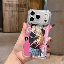 My Dress-Up Darling Phone Case Suitable For IPhone 17 16e 16 15 14 13 12 11 Mini Pro Max Air X XR XSMAX 8 7 Plus, Shockproof Transparent Soft Back Cover, Cute Phone Accessory, High-Quality Case, Lightweight Material, For Anime Lovers - 無色 - 查看 7