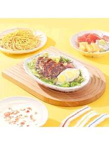 100pcs Colored Protective Cover, Disposable Bowl Cover For Kitchen Preservation And Storage Decoration, Keep Food Fresh And Dust-Proof, Kitchen, Summer Beach Party, Food, Camping, Organizer, Room Decoration