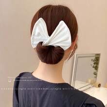 [Black] [Random Style] [Quick Bun Maker] Elegant Hair Bun Maker, Bow Hair Accessory, Essential For Summer Holidays, Makeup, Home Decor, Summer - Multicolor - View 6