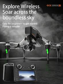 Brushless Motor Drone, Dual Camera Aerial Photography, Bidirectional Electric Adjustable Aircraft, Optical Flow Hovering, Intelligent Obstacle Avoidance, Remote Control Aircraft, Quadcopter - Multicolor - View 11