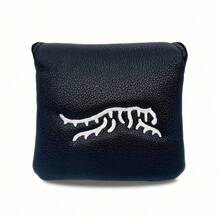 1个抽象老虎图案高尔夫球杆头套，高尔夫推杆套，时尚高尔夫球杆套，适合男女户外运动爱好者，采用防水耐用材料制成，为您的球杆提供最佳保护。 - 彩色 - 查看 4