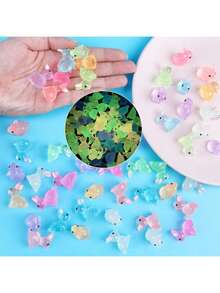 60/30/10 قطعة أرنب صغير جميل من الراتنج يضيء في الظلام، تماثيل صغيرة تضيء في الظلام، منظر طبيعي مصغر للأرانب، اكسسوارات حديقة الفراء، ديكور دمية أرنب ناعمة، ديكور منظر طبيعي مصغر من الطحالب، ديكور إبداعي، ديكور كريمي مصنوع يدويًا، حرف من الراتنج، ديكور منزل الفراء، ديكور الكعك، زينة أرنب صغيرة جذابة من الراتنج، تماثيل أرانب مصغرة تضيء في الظلام، اكسسوارات حديقة الفراء ذات المنظر الطبيعي المصغر للأرانب - متعدد الألوان - مشاهدة 3