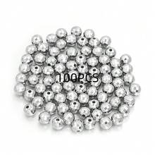20-200pcs/Pack CCB Round Faceted Disco Ball Beads, Multi-Size, Fashion Classic Casual Gold & Silver Jewelry Making DIY Beads, Spacer Beads For Bracelets, Necklaces, Crafts, Decorations, Pendants, Wholesale Beads - Faceted Round Beads - View 17