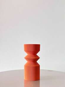 Bình hoa nghệ thuật có gân màu xanh hoàng gia, bình trang trí phong cách Bohemian, thích hợp để trưng bày trang trí nhà cửa, trang trí tiền sảnh, bình trang trí văn phòng, quà tặng tốt nhất cho ngày lễ - Xanh đậm - Xem 15