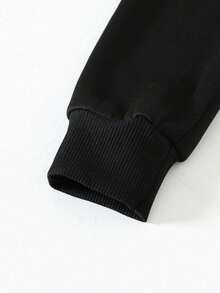 Disney Classic Character Hoodies: Mickey Mouse And  All Come Together With Printed Patterns, Suitable For Both Boys And Girls, Perfect For Festivals, Machine Washable, Fashionable, Casual And Versatile. - 黑色 - 查看 4