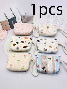 Mini Coin Purse With Keychain (12/6/3/1 Pcs Set) - Casual & Fashionable, Can Store Keys, Cables, Coins And Rings - Easy To Clean, Machine Washable - Multiple Colors Available. Perfect Gift For Family And Friends, Great Value. Excellent Gift For Girls. - Multicolor - View 7