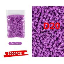 1000pcs 2.6mm Mini Fuse Beads Pixel Puzzle Iron Beads Melt Beads DIY High Quality Handmade Crafts - Spell Doudou - View 69