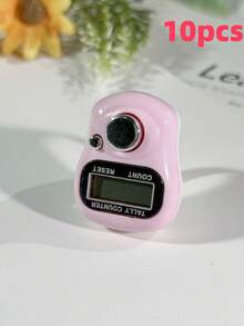 عبوة مصغرة أنيقة متعددة الألوان لعداد الخواتم، عداد صغير محمول بسيط لتسبيح الصلاة 0-99999، عداد صلاة عربي شرقي، عداد للناس، عداد متعدد الأغراض - متعدد الألوان - مشاهدة 25