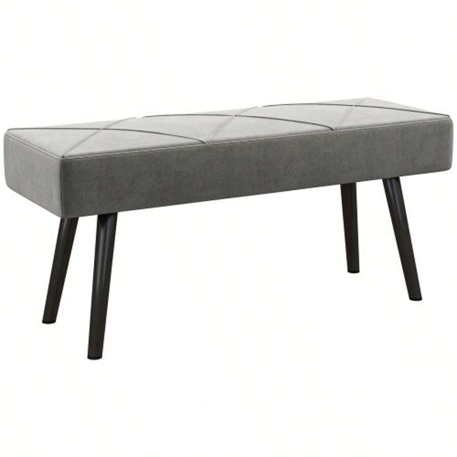Bedroom Benches - Grey - View 1