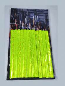 12片装反光自行车辐条贴纸管条警示灯DIY自行车轮装饰骑行反光安全套装