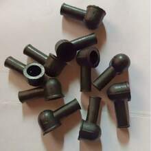 10 Pcs Black Battery Terminal Boots Insulating Covers, PVC Cable Lug Protector Cover Lug Caps For Auto Marine Commercial And Power Sports, Insulating Rubber Covers Skins Tool Parts - Black - View 4