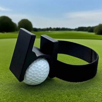 防滑脚踝高尔夫球固定器 轻便便携训练辅助工具 送给高尔夫爱好者的搞笑礼物