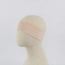 防滑柔软天鹅绒女士假发固定带 可调节假发支架 天鹅绒假发配件 固定围巾头带 - 彩色 - 查看 12