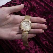Guess Watch For Women Quartz Watch, Stainless Steel Strap, Stainless Steel Case, Waterproof Quartz Movement, Suitable For Daily Gatherings And Other Occasions,Christmas Gift, GW0354L2 - Gold - View 7
