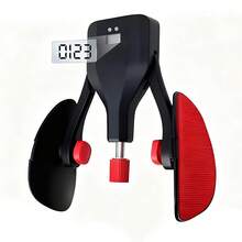 Viral Thigh Master Trainer - Total Body Workout For Inner Thighs, Legs, Arms & Chest, Portable Home Gym Equipment For Toning & Strength, Ergonomic Home And Office Fitness Device - 黑色 - 查看 1