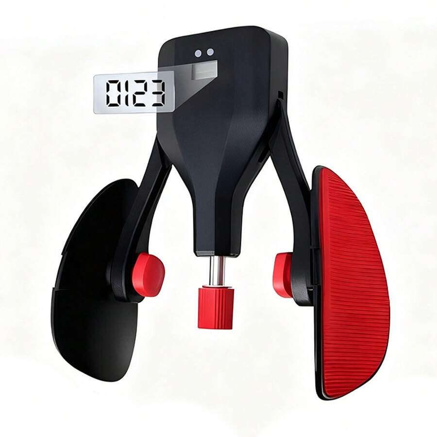 Viral Thigh Master Trainer - Total Body Workout For Inner Thighs, Legs, Arms & Chest, Portable Home Gym Equipment For Toning & Strength, Ergonomic Home And Office Fitness Device - 黑色 - 查看 1