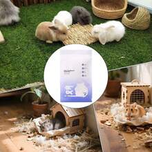 Ropa De Cama De Conejito Para Conejos - Ropa De Cama De Hámster De Papel Natural Suave |   Absorción De Agua, Decoración Segura De La Jaula Para La Casa De Criadero Al Aire Libre De Interior, Hábitat, C - 1 - Ver 4