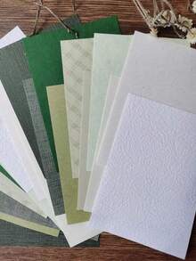20pcs Mixed Color Decorative Craft Paper - Nhiều màu - Xem 2