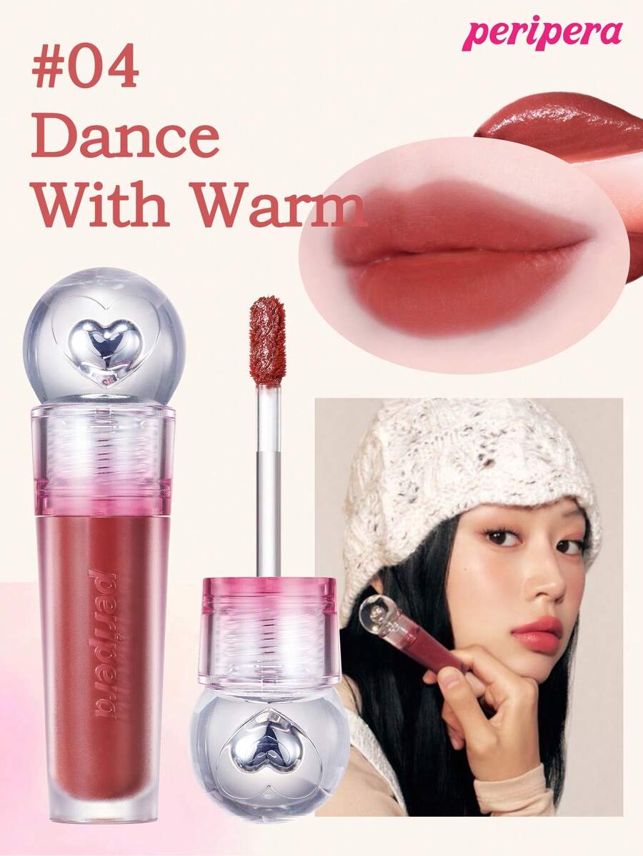 Peripera Moisturizing Jelly Lip Gloss, Lip Tint, Korean-Style Lip Gloss, High Color Payoff, Long-Lasting Color, Lightweight & Comfortable, Moisturizing, Natural Glow, Long-Lasting Comfort, Non-Sticky, Suitable For Wearing Masks, No White Residue, Korean Makeup, Korean Cosmetics