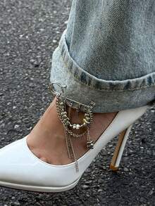 1pc European And American Vintage Linen-faced Eagle Shaped Brooch, Fashionable And Personalized Lapel Pin For Men's Suits - Yellow Gold - View 11