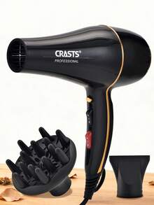 CRASTS 1 吹风机（含 1 个集风嘴和 1 个扩散风嘴）、直发器、卷发棒、卷发器、直板夹、造型梳、卷发梳 - 查看 2