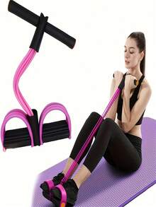 1 Set Home Workout Resistance Bands, 6 Stackable Lightweight Pull-Up Assist Bands, High-Tension Exercise Resistance Bands, Fitness Equipment - Ergonomic Design, Full Body Workout, Abs Training, Gymnastics, Elastic Fitness Bands, Strength Training, Exercise, Multiple Colors Available, Fashionable Fitness Gear, Comfortable Grip, Workout Accessories, Fitness Equipment - Multicolor - View 5