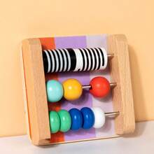 Wooden Busy Module Magnetic Fridge Game For Children's Cognitive Hand-Eye Coordination Training Puzzle Toy Decoration Christmas Gift; - Multicolor - View 15