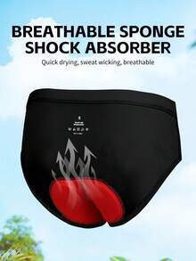 Quần lót đạp xe nữ Qualicos 4D có đệm, thích hợp cho đạp xe, tập spinning, xe đạp leo núi, tập luyện đạp xe ảo, lái mô tô, cưỡi ngựa, ba môn phối hợp và các môn thể thao khác. Màu đen. - màu đen - Xem 2