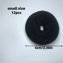 Bộ 12 dụng cụ tạo búi tóc hình bánh donut, vòng tạo búi tóc, bao gồm dụng cụ tạo búi tóc, dụng cụ tạo búi tóc kiểu ballet, dụng cụ tạo bím tóc xoắn ốc nhanh chóng và dễ dàng, bộ dụng cụ làm tóc, bộ dụng cụ tạo kiểu tóc. - Nhiều màu - Xem 21