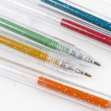 Bộ 12 bút gel nhũ lấp lánh, bút gel kim loại bóng, bút dạ nhũ có thể thu gọn, bút nhũ dành cho người lớn dùng để tô màu và vẽ tranh. - nhiều màu - Xem 6