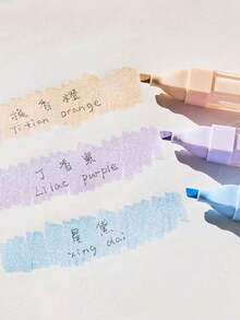 3支装荧光荧光笔，星空变色马克笔，适合学生、子弹笔记、绘画，返校必备 - 均碼 - 查看 7