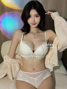 Women Bra And Panty Sets - blanco - Ver 5