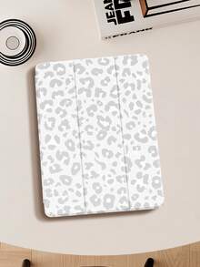 亮粉色豹纹iPad保护套，兼容iPad Air 4/5 (10.9英寸)、iPad 7/8/9 (10.2英寸)，内置Apple Pencil笔槽，也适用于Tab S6 (10.4英寸)、Tab A7 Lite (8.7英寸)，皮革保护套，适合作为返校、情人节、新年礼物。 - 彩色 - 查看 2