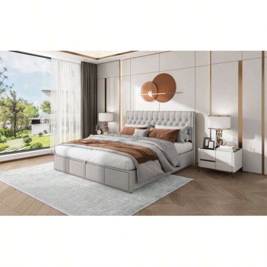 Bed Frames - Gray - View 1