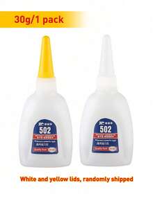 Finego 15g/30g/40g Keo siêu dính mạnh 502, Keo siêu tức thời đa năng, Keo dán giày, Keo siêu dính 502 Cyanoacrylate tức thì, Keo dán dầu cường độ cao hàn, Nhanh khô, Keo sửa chữa cho gốm sứ, sứ, kim loại, nhựa, gỗ - Trong suốt - Xem 12
