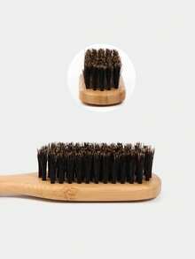 2支/1支滑动式后梳，软毛，男士胡须刷，梳子，边缘梳，用于修剪发际线，为所有发质增添光泽，抚平卷发，恢复光泽和质感，发夹，发饰，浴室用品，家居用品，家居用品供应商，男友礼物，情人节礼物，心形 - 彩色 - 查看 7