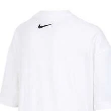 Áo thun thể thao tay ngắn dệt kim Nike thoải mái, thường ngày. - trắng - Xem 5