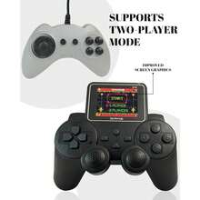 520 Classic And Nostalgic Arcade Games For The S10 Joystick Mini Game Console - Black - View 4