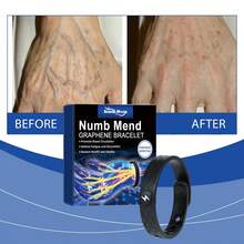 south moon Body Care Energy Wristband - Relieve Wrist Hand & Joint Pain Anti-Static Reduce Numbness & Anxiety Anti Stress Soothe Fatigue & Discomfort Promote Blood Circulation Adjustable Bracelet - Black - View 5