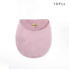 1pc/10pcs/50pcs Velvet Gift Bags, Jewelry Packaging Bags, Jewelry Gift Bags, Wedding Birthday Party Candy Bags, Earring Bracelet Necklace Compact Storage Bags, Party Confetti Celebration Gift Wrap Bags