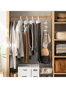 1/5 Giá treo khăn đa năng, thích hợp để đựng thắt lưng, cà vạt, khăn quàng cổ, tất trong phòng tắm, phòng ngủ, nhà bếp, khi đi học, cắm trại ngoài trời. - Nhiều màu - Xem 8