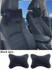 2pcs/1pc Car Headrest, Soft And Comfortable Car Neck Pillow, Relieve Driving Fatigue, All-Season Car Headrest, Car Interior Accessories, Suitable For Sedan, SUV - Style a - View 11