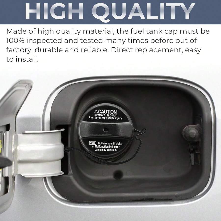 EstiloTapa de gasolina, tapa de combustible para  Lexus, 2002-2006 Camry, 2004-2009 4Runner, 2004-2006 Highlander, 2005-2008 Tacoma, 2003-2006 Tundra, 2004-2006 Sienna, 2005-200007 , 2, 2, 2, , AvalonVersión mejorada - 1 - Ver 1