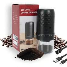 NOVAKA Molinillo de Café Eléctrico Portátil Eléctrico con 40 Ajustes de Molienda, Molinillo de Granos de Café, con Cepillo de Limpieza, para Viajes, Camping y Hogar - Negro eléctrico - Ver 13