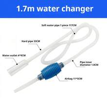 Aquarium Siphon Pump For Easy Water Changes & Efficient Gravel Cleaning - Durable Plastic, Ideal For Fish Tanks,Suitable For Amphibian Tanks And Fish Tank Water Changes - Multicolor - View 13
