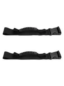 Correa de transporte con asa, cinturón de mano, correa de sujeción para equipaje normal de gran resistencia, correa de embalaje ajustable, correa para maleta con ruedas, correa para equipaje de mano, cuerda elástica para bolsas, correas ajustables para bolsas con asa, accesorios de viaje, mejor equipaje, alivia la carga, para mover y levantar cajas pesadas de forma segura, para cajas, comestibles, equipaje, bolso esencial de viaje - Multicolor - Ver 7