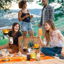 Glass Tea Coffee Cups Set 20pcs/Set (6pc 500ml Water Cup +6pc Bamboo Lid + 6pc Glass Straw + 2pc Straw Brush) 18 Ounce (Approximately 516 Grams) High Borosilicate Drinking Cup, Cute Boba Bottles, Ice Coffee Cups, Tea, DIY For Restaurant - 20PCS - 查看 8